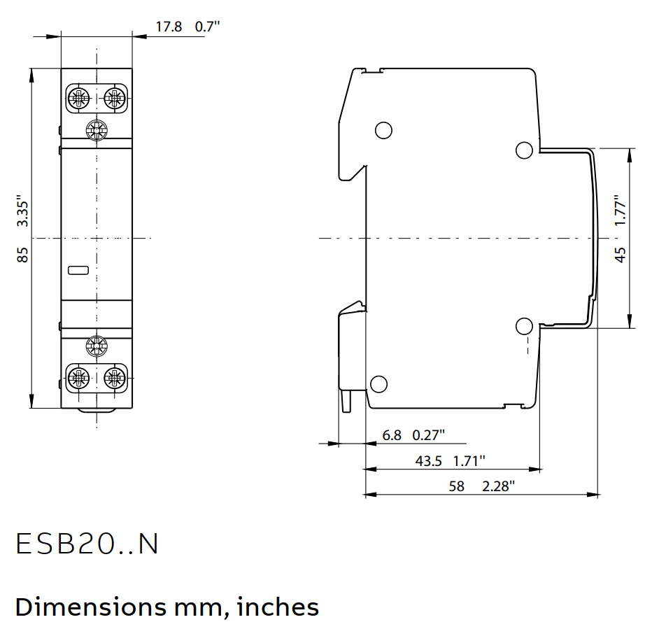 CÔNG TẮC TƠ 230-240V AC/DC – EN20-20N-06 - ĐOÀN AE